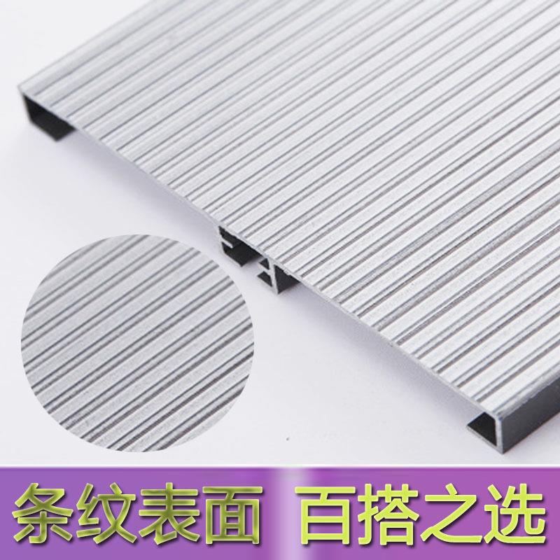 单层橱柜踢脚板塑料踢橱脚线PVC踢脚档板11厘米水柜前板踢脚线防