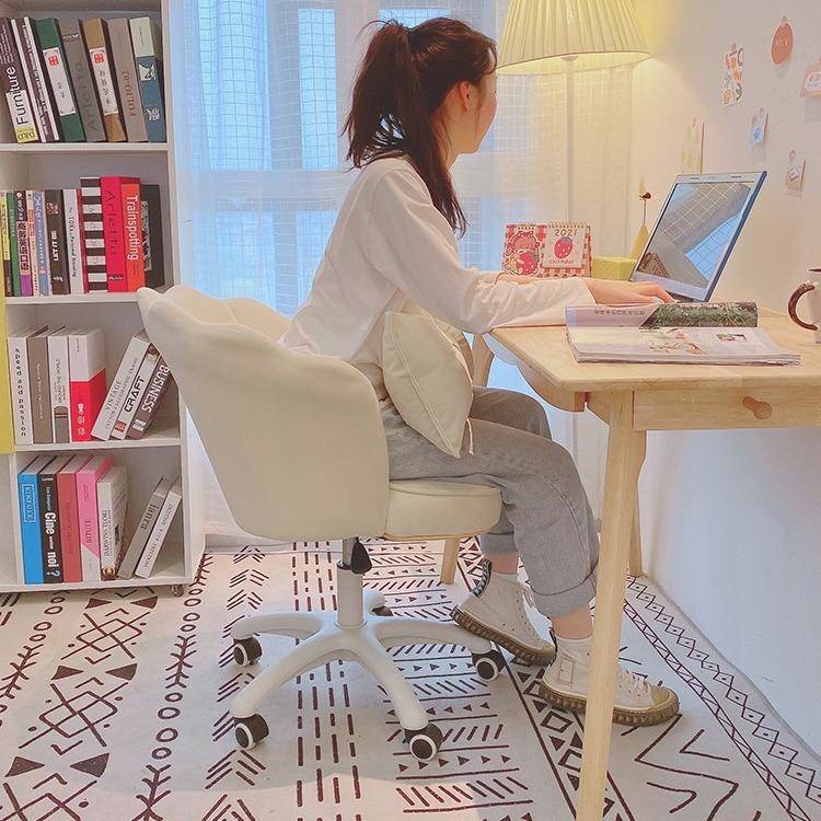直播书主播用生电脑无品牌/椅家简约桌椅子学用习靠女背凳子学生
