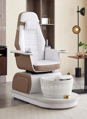 电动足用美疗甲椅沙发美甲美睫泡RWJ脚修脚按摩足浴沐足可旋转家