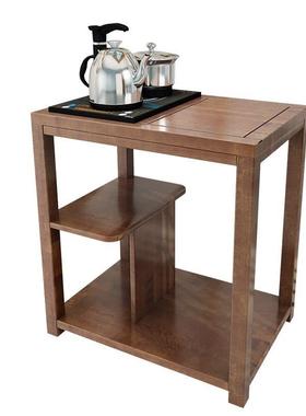 边茶自然泡实木整板阳台茶桌椅组合一桌五台椅功夫大MLE板茶桌