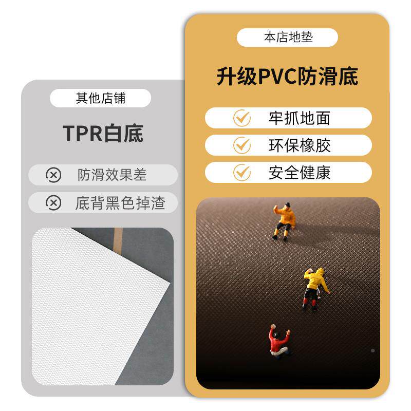 轻奢家入户门地垫进门垫子用pvc可防滑脚垫玄F77HHJ5J门口关除尘