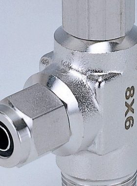 PISCO不锈钢压合接头歧管三通  NSD0420-01 NSD0420-02