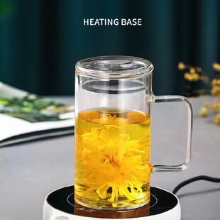 可烧开水100度可调温恒温加热杯垫 办公室55度可控温保温底座家用