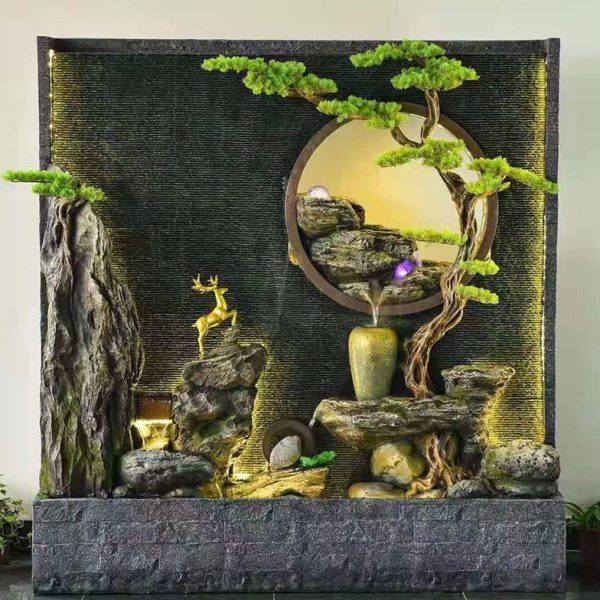 水幕墙隔断屏风别墅酒店假山水景公司装饰品庭院造景流水喷泉摆件,家居饰品,户外/庭院摆件,淘宝优惠券,粉丝福利购,淘宝优惠卷