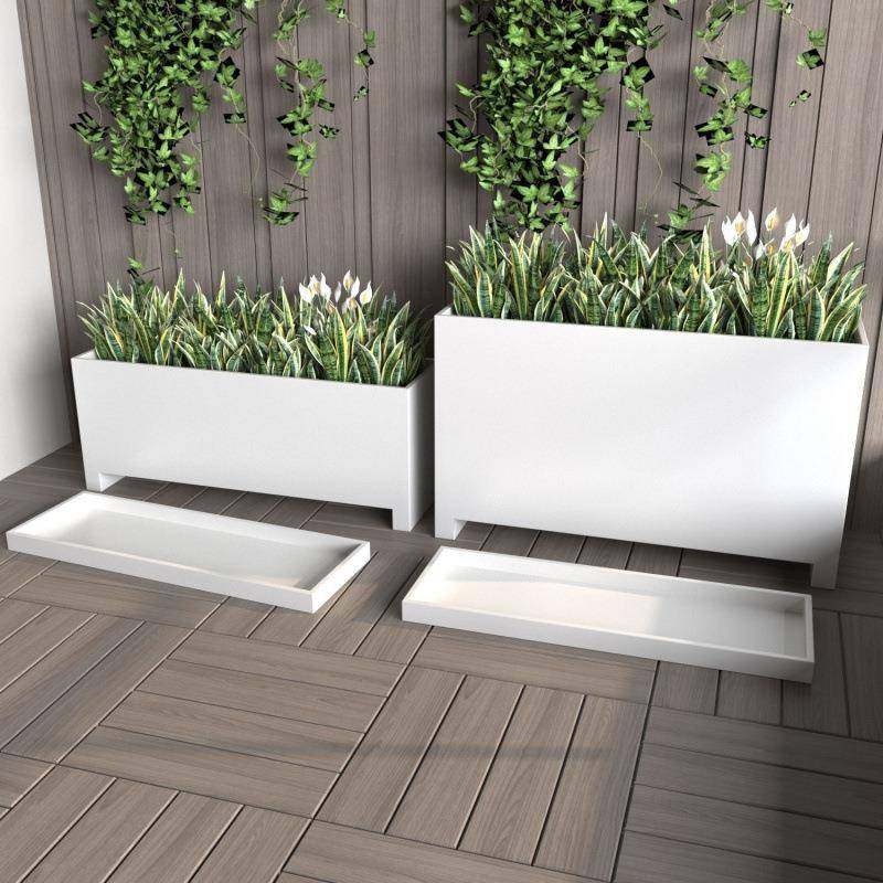 QX送接水盘室内外阳台庭院镀锌板花箱组合种植花盆铁艺金属花槽定,3C数码配件,其它配件,淘宝优惠券,粉丝福利购,淘宝优惠卷