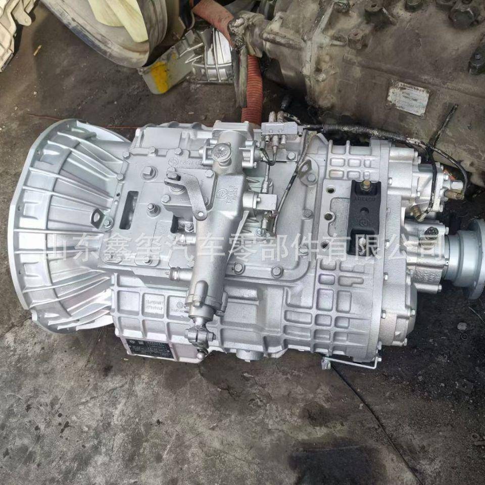 东风天龙法士特9档12挡变速箱顶盖波箱小盖总成 F96194-6 双H壳体