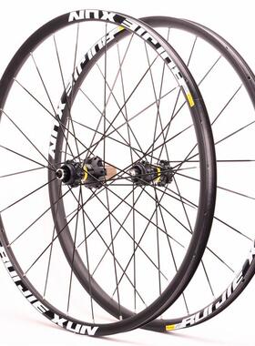 700C偏心圈公路碟刹轮组六丁/中锁前二后四轴承桶轴快拆互换