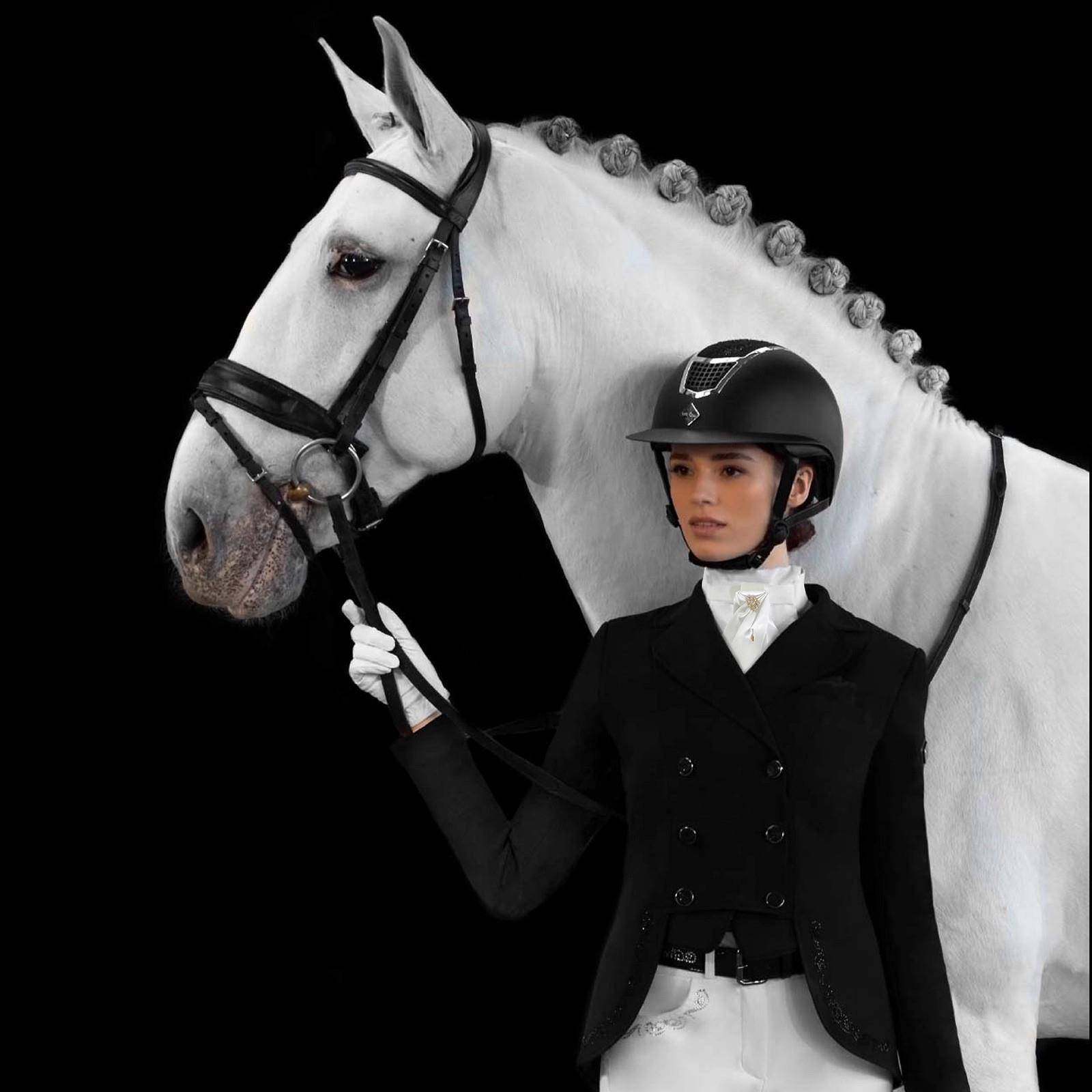 马术领结 领带女舞步比赛工装制服马术服蝴蝶结飘带头花马术服饰