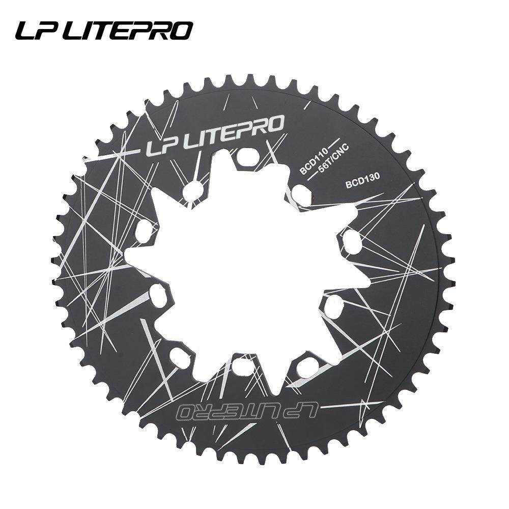 lp litepro 折叠自行车椭圆盘 110 130BCD共用 52T 54 56 58 60齿