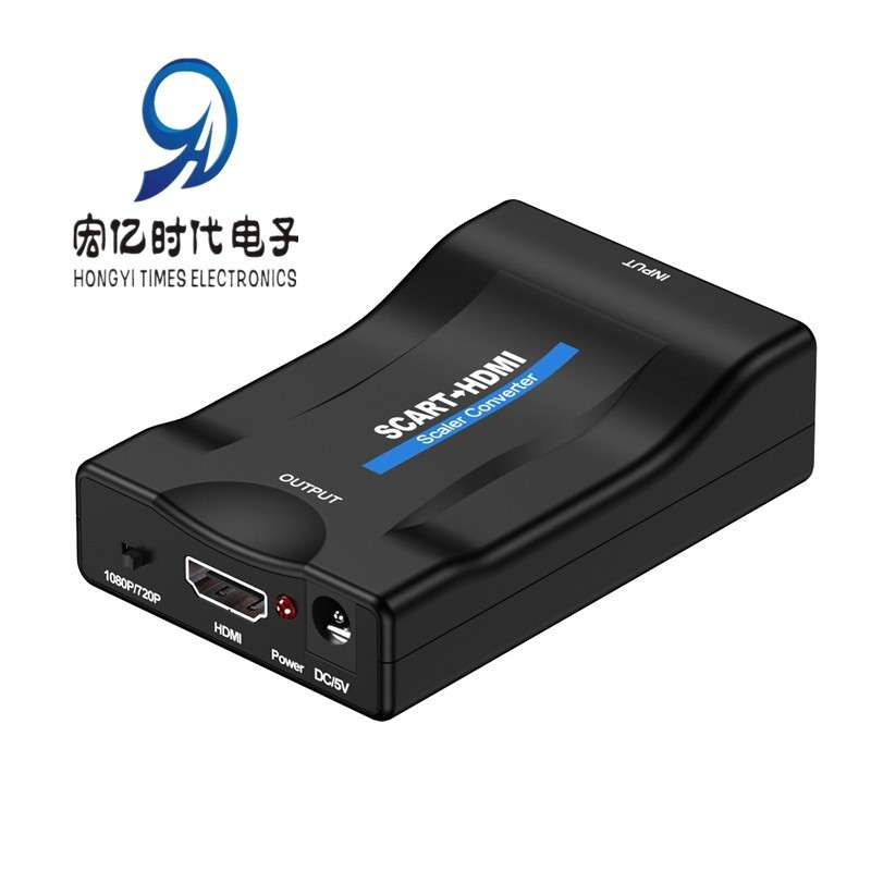 scart转hdmi高清转换器 SCART TO HDMI CONVERTER scart to hdmi