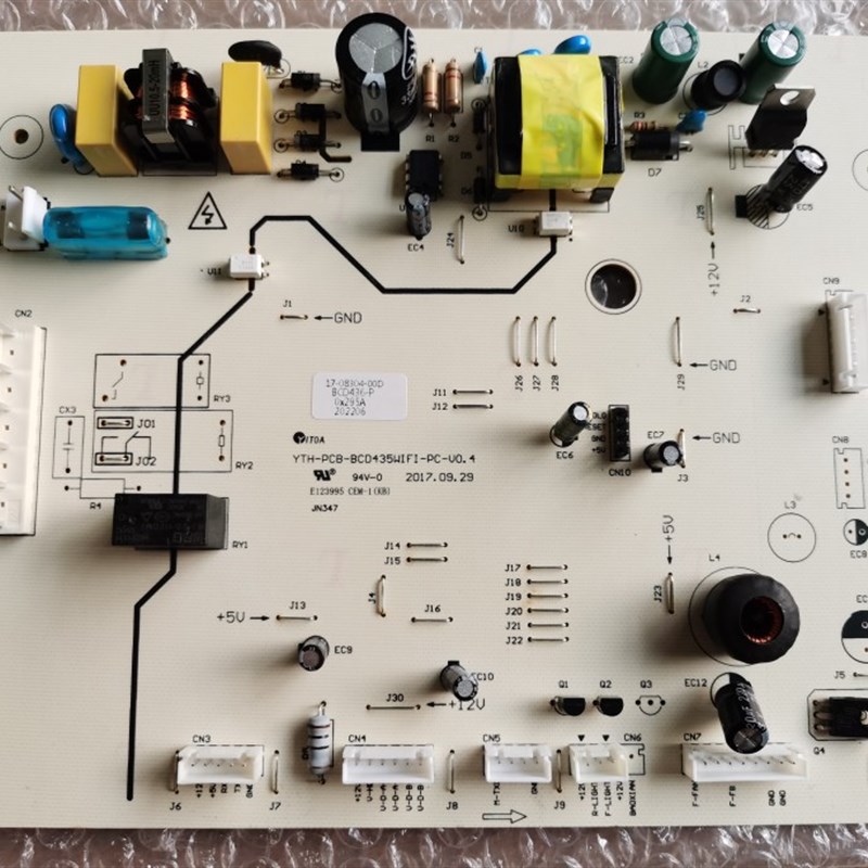 元隆博伦博格冰箱电脑板KWoD436YVA电源板17-08304-00D BCD436-P