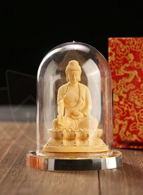 车载摆件绒沙金车载阿弥陀佛摆件