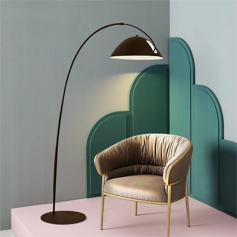 钓鱼灯落地灯北欧后现代简约客厅沙发灯轻奢M创意书房卧室立式台