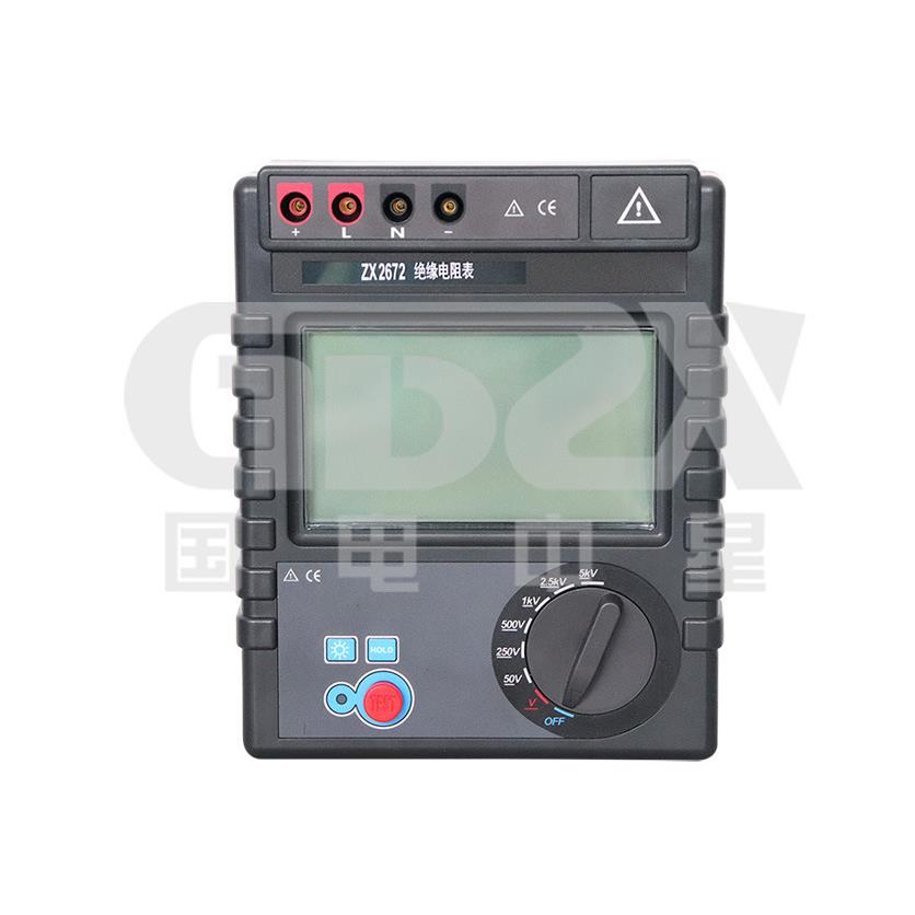 ZX2672绝缘电阻表兆欧表