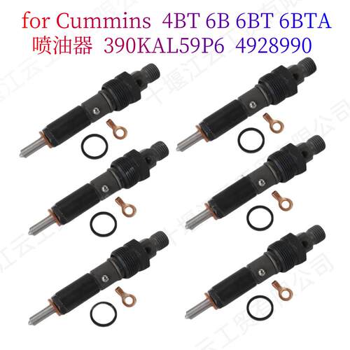 适用康明斯4BT 6BT5.9 40-60HP喷油器4930225 4928990 0432131715