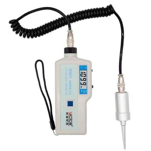 VICTOR胜利手持式高频测振仪一体式VC65分体VC65B低频VC66B测振仪