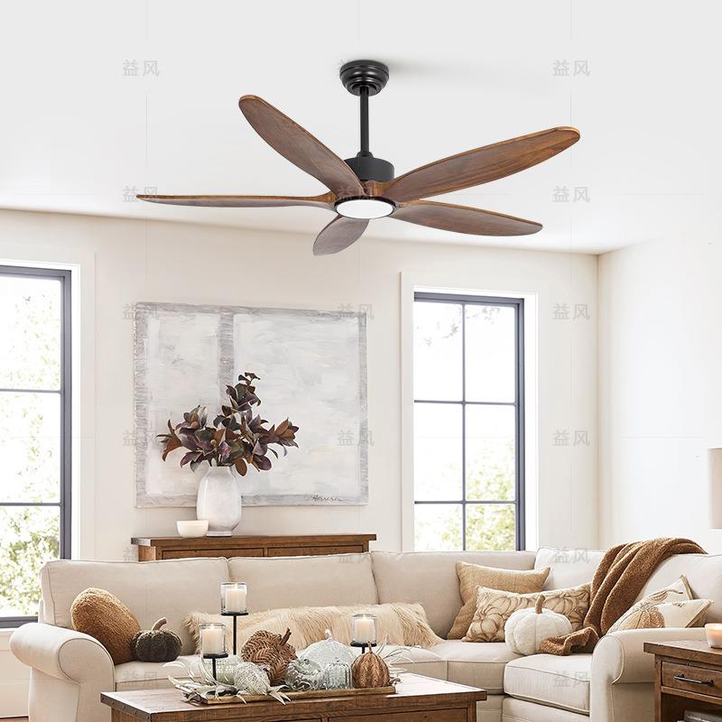 大风力吊扇灯风扇灯家用客厅餐厅简约会议室商用工业风电风扇吊灯