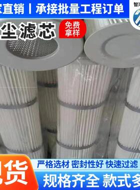 耐高温工业除尘滤筒 粉尘煤灰空气过滤器滤芯SYHB463工业除尘滤芯