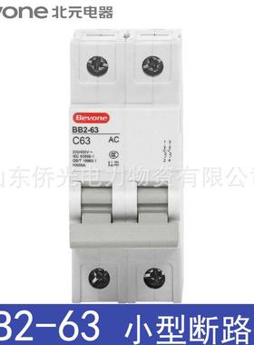 北元电器小型断路器BB2-63 2P3P4PC6A10A20A25A32A40A63A