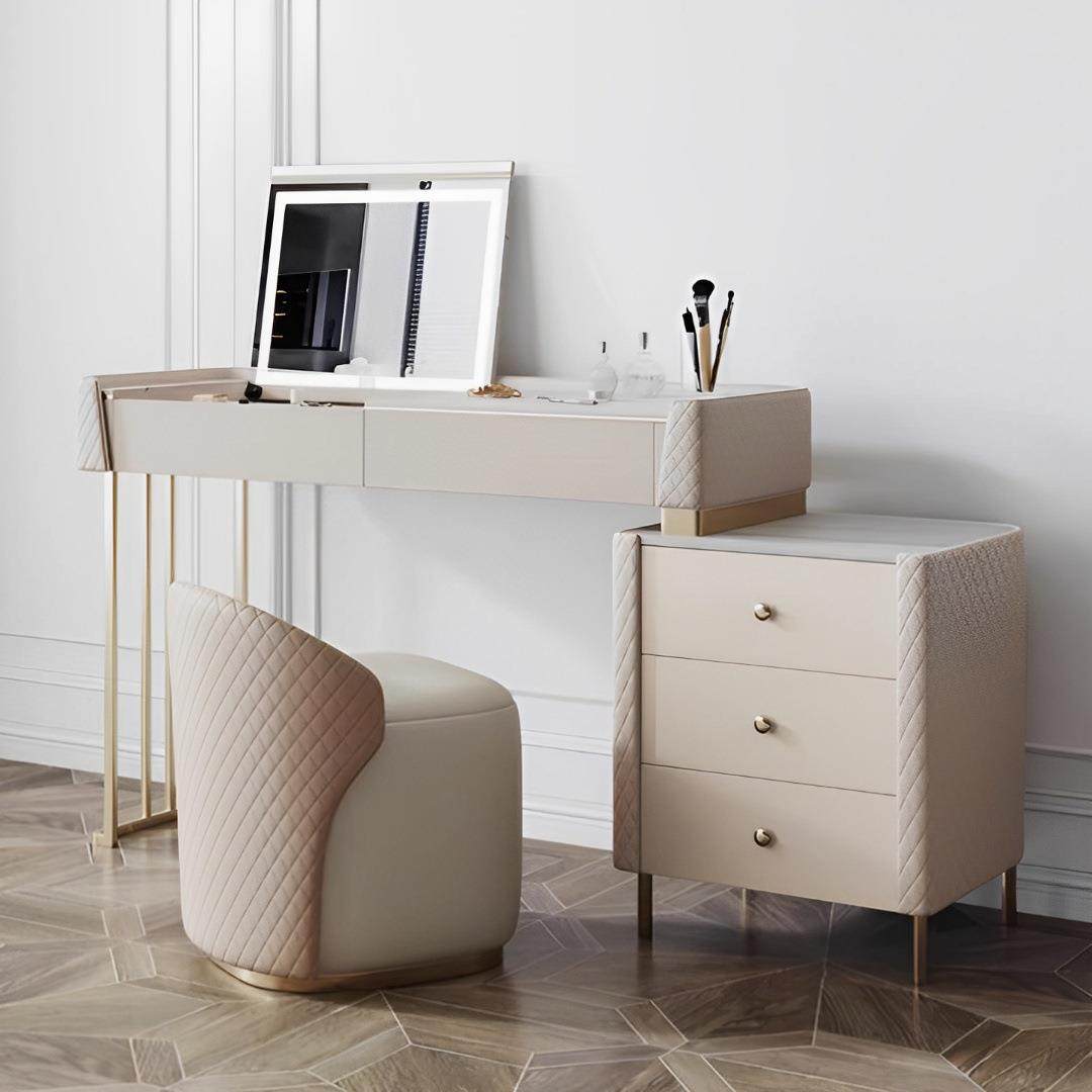 轻奢岩板翻盖梳妆台意式极简收纳创意化妆台家用床头二合一梳妆台,鲜花速递/花卉仿真/绿植园艺,割草机/草坪机,淘宝优惠券,粉丝福利购,淘宝优惠卷