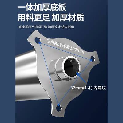 不锈钢压水井手动抽水器老式手摇手压式水泵农村手压泵水井压水器