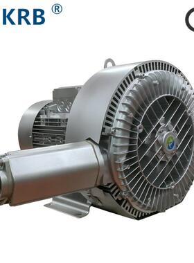 山东威海销售2RB7207.5KW粮食输送真空风机物料自动吹吸旋涡气泵