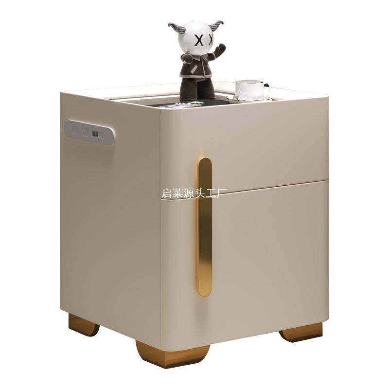 家用智能床头柜保险柜一体简约现代多功能卧室无线充电保险箱收纳,鲜花速递/花卉仿真/绿植园艺,割草机/草坪机,淘宝优惠券,粉丝福利购,淘宝优惠卷