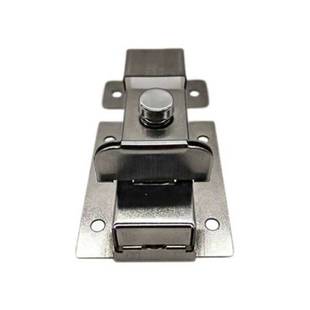 不锈钢 HFY46-L55/70 按钮式方形插销 带弹簧装置按钮式盒型HFY25