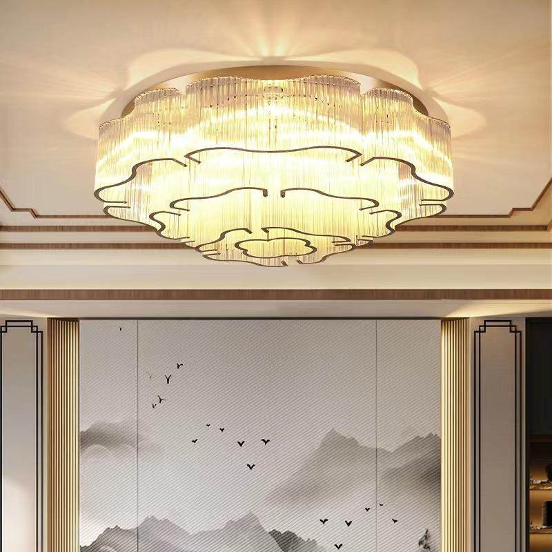 新中式吸顶灯客厅灯简约水晶灯中国风轻奢房间卧室酒店工程灯具,家装灯饰光源,客厅吸顶灯,淘宝优惠券,粉丝福利购,淘宝优惠卷