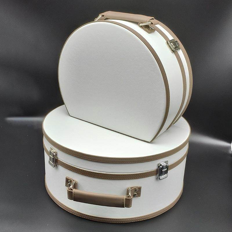 样板间衣帽间收纳盒衣橱展厅装饰手提箱摆设皮革半圆收纳箱可,收纳整理,收纳箱,淘宝优惠券,粉丝福利购,淘宝优惠卷