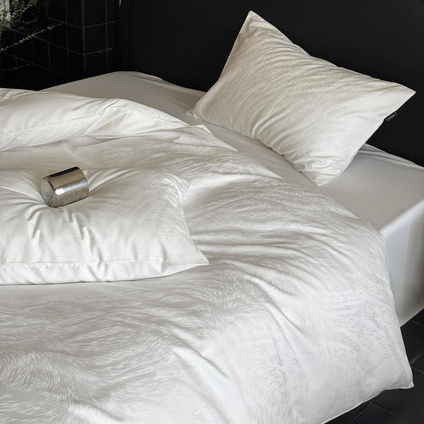 高端全棉提花四件套单人1米5床三件套亲肤裸睡四季款床单被套床品