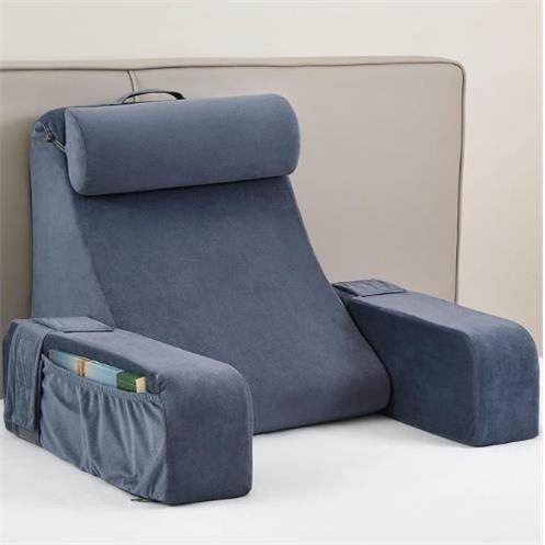 阅读枕床上枕头靠垫靠背垫腰靠立体海绵记忆棉跨境阅读枕靠背枕头