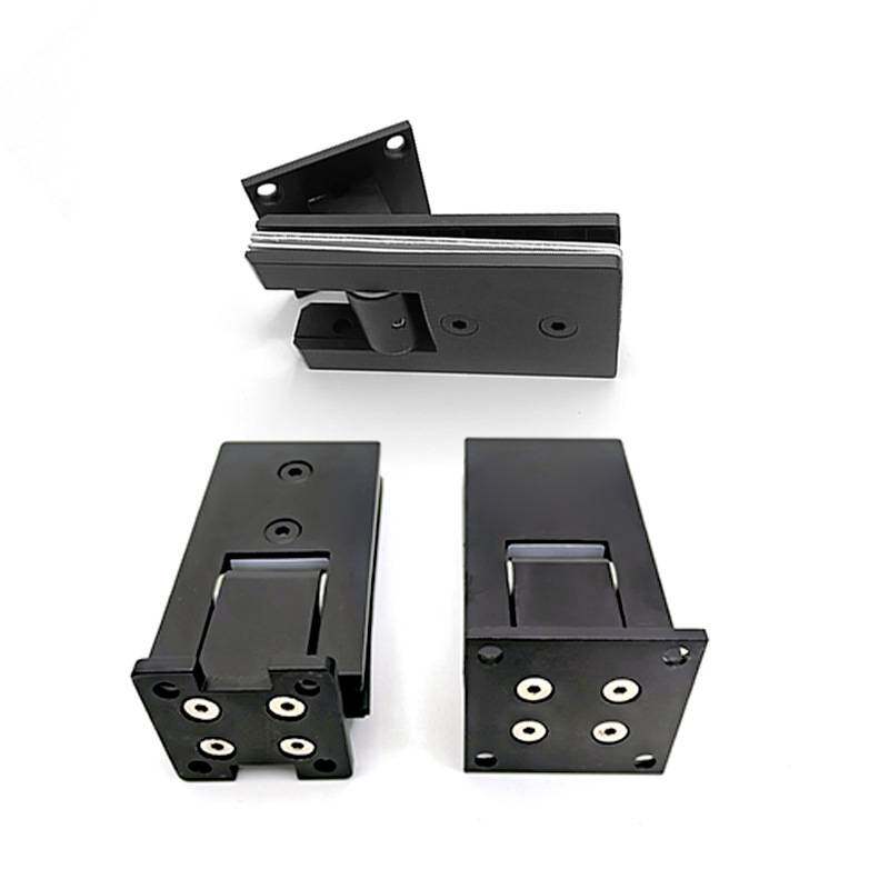 304不锈钢玻璃门夹长夹合页浴室固定门夹淋浴房隔断配件加厚夹