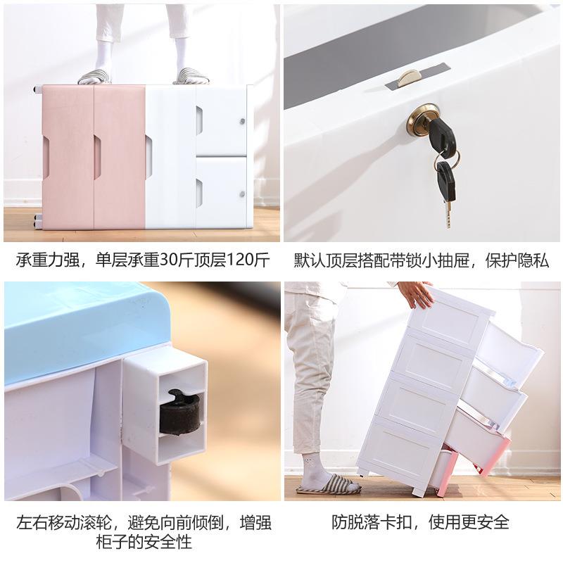 特大号塑料收纳宝宝衣服储993物箱箱盒抽屉式多层加整理箱收厚纳