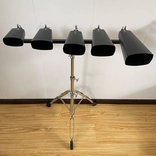 架子鼓牛铃奥尔夫乐器五音牛玲打击民乐乐器高低梆子爵士鼓牛铃