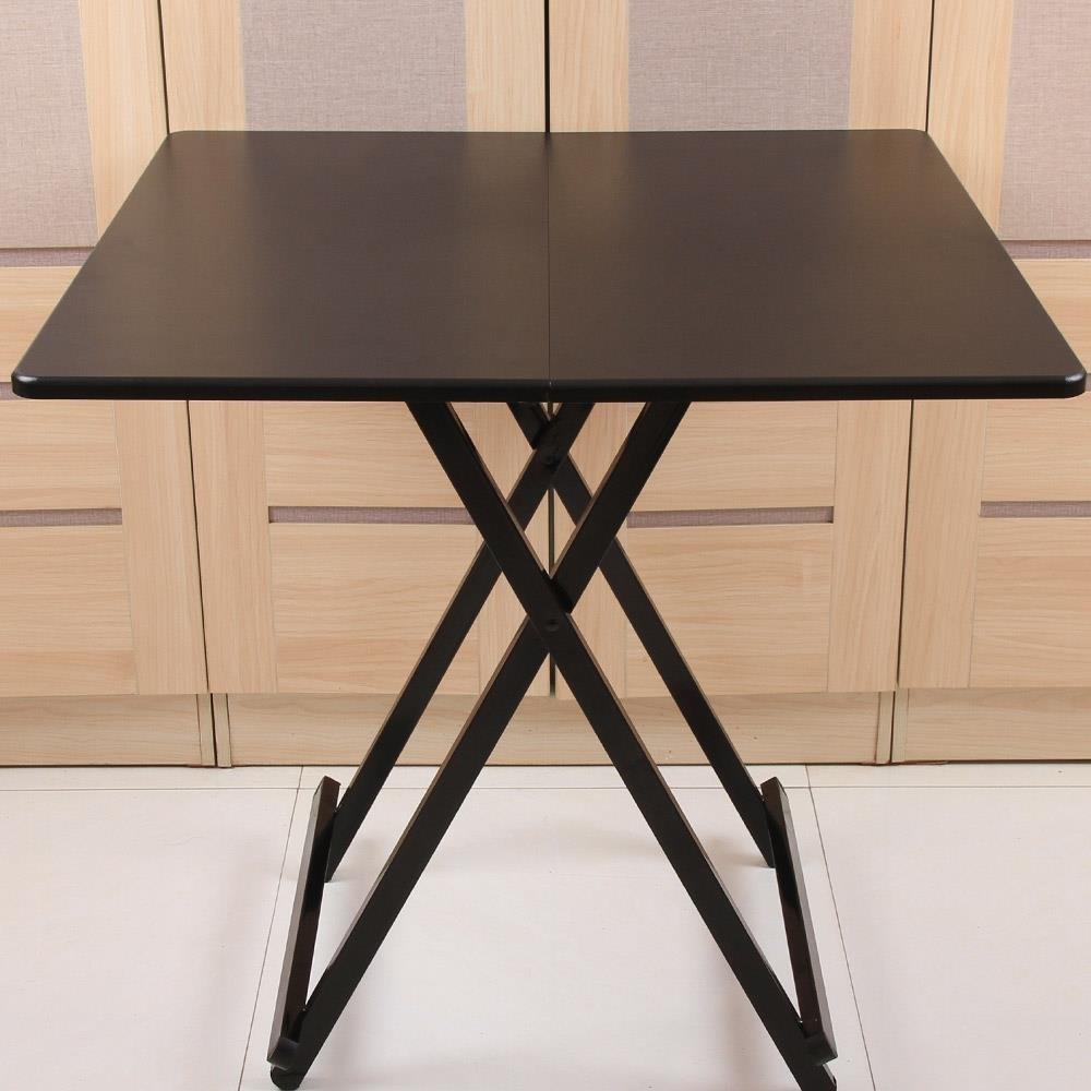 吃饭桌70/90/圆桌子餐桌家用简易120cm小户型租房折叠家用80/10