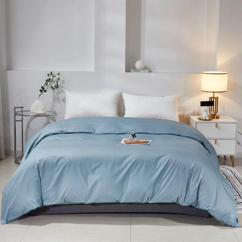 纯棉被套单件150x200x230宿舍单人纯色被罩全棉春秋夏季被单双人,床上用品,学生床品套件,淘宝优惠券,粉丝福利购,淘宝优惠卷