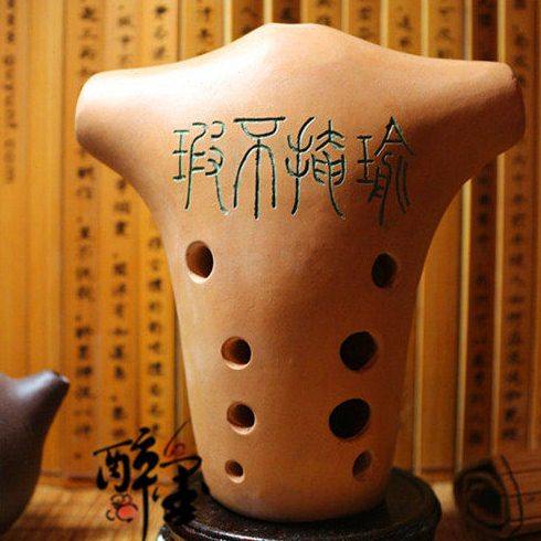 阴氏陶埙十孔定调牛头埙 仿古/本色 可刻字 G调F调 包邮,乐器/吉他/钢琴/配件,埙,淘宝优惠券,粉丝福利购,淘宝优惠卷