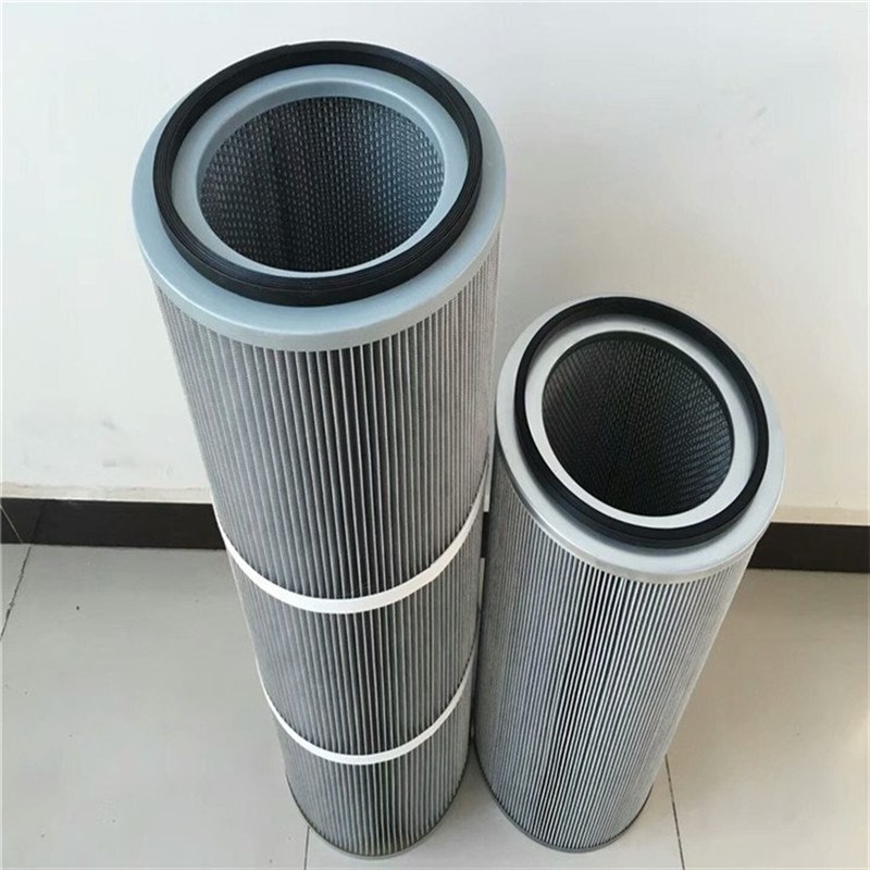 覆膜/耐阻燃/防静电350*240*660除尘滤芯325*215*66X0喷砂房滤筒