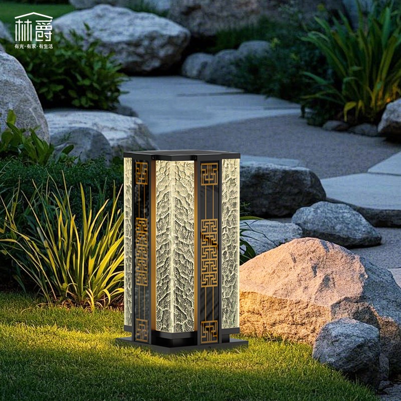 太阳能草坪灯户外防水室外家用花园庭院造K景布置草地落地氛围地