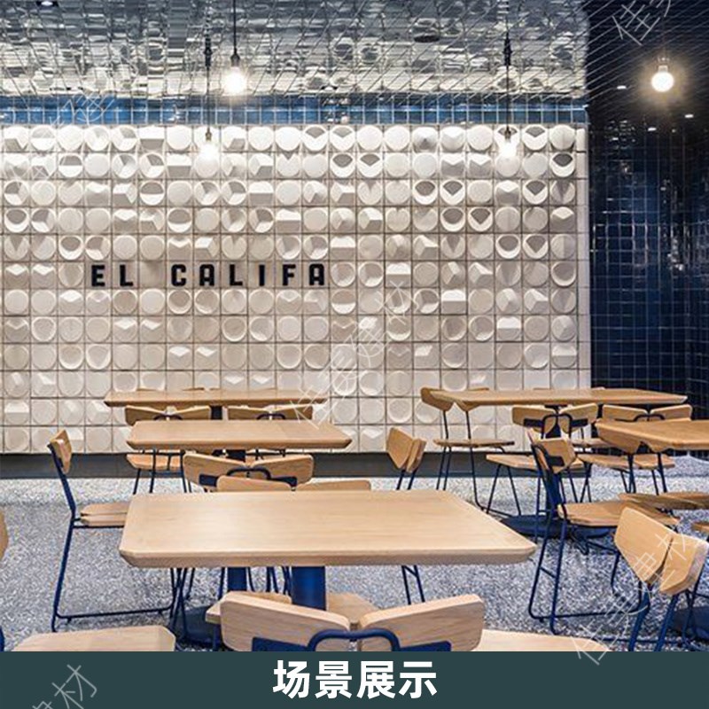 PU构件砖3D时钟艺术构建轻质文化石皮背景墙简约现代立.体墙面装