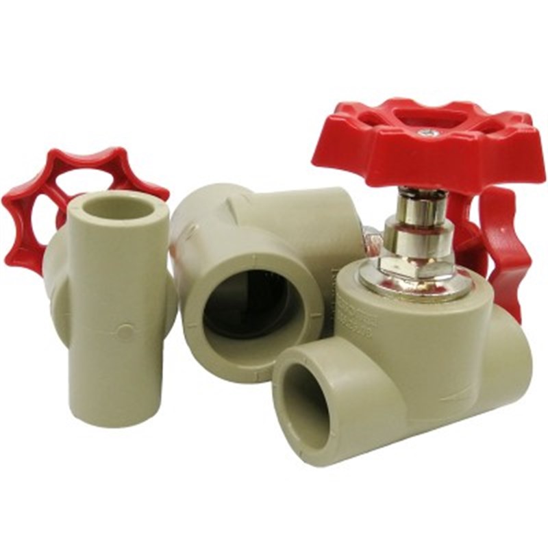 联塑灰色PPR截止阀20/25/32/40/50/63水制开关热熔阀110/90闸阀75