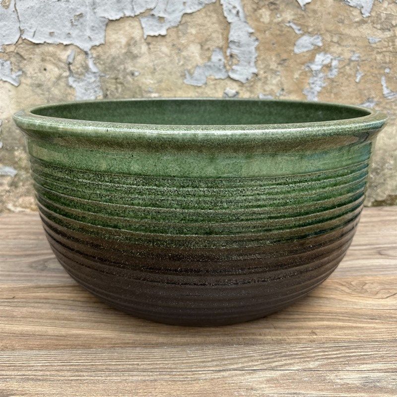 古典紫砂陶艺特大地面多肉植物绿植无孔水培铜钱草水培碗莲花盆景