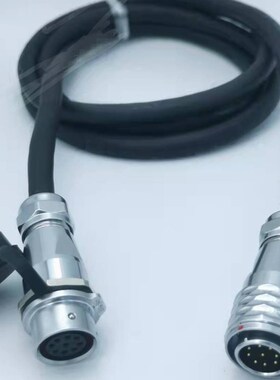 威浦防水航空插头插座SF12 SF16 SF20 SF28带线 公母对接连接线束