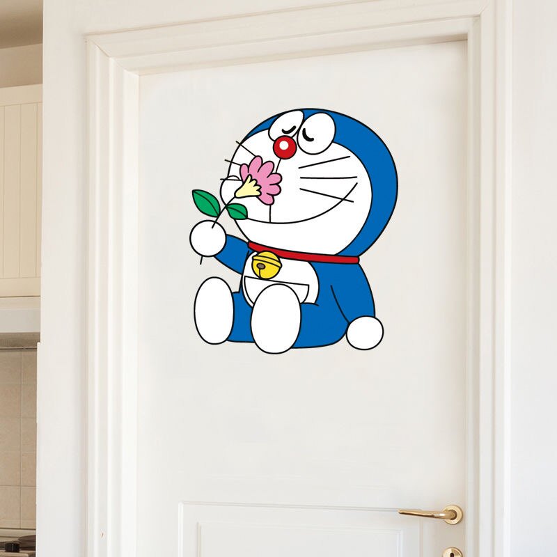 哆啦a梦贴纸卡通网红门贴墙面遮丑补洞儿童房间装饰贴画自粘P117,家居饰品,软装墙贴,淘宝优惠券,粉丝福利购,淘宝优惠卷