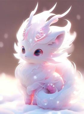 萌宠贴画可爱麒麟贴画墙面贴画车贴马桶贴冰箱贴遮挡划痕自粘P276