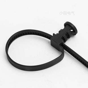 螺旋杉树型固包870定卡 扎带X117型500条 6.2 1柱90mm筒汽车笔螺式