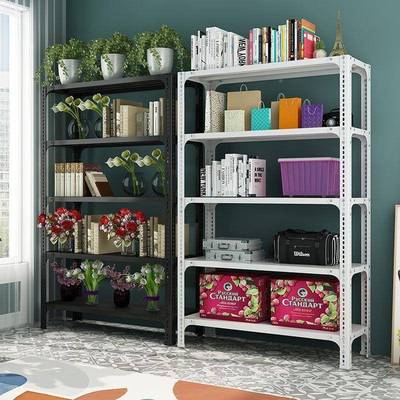 角钢货架置架洞洞递板超花架厨房市置物地下993室书架服装快铁物