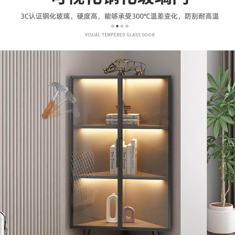 转转角柜IXD墙三角角直角弯拐角物架客厅卧室储物靠置墙角落地酒
