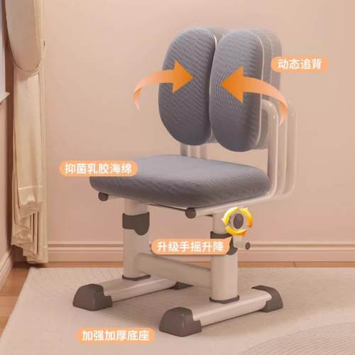 可儿童学习桌中小学生书桌家电用ZL-9901写字课桌椅套装脑办公桌